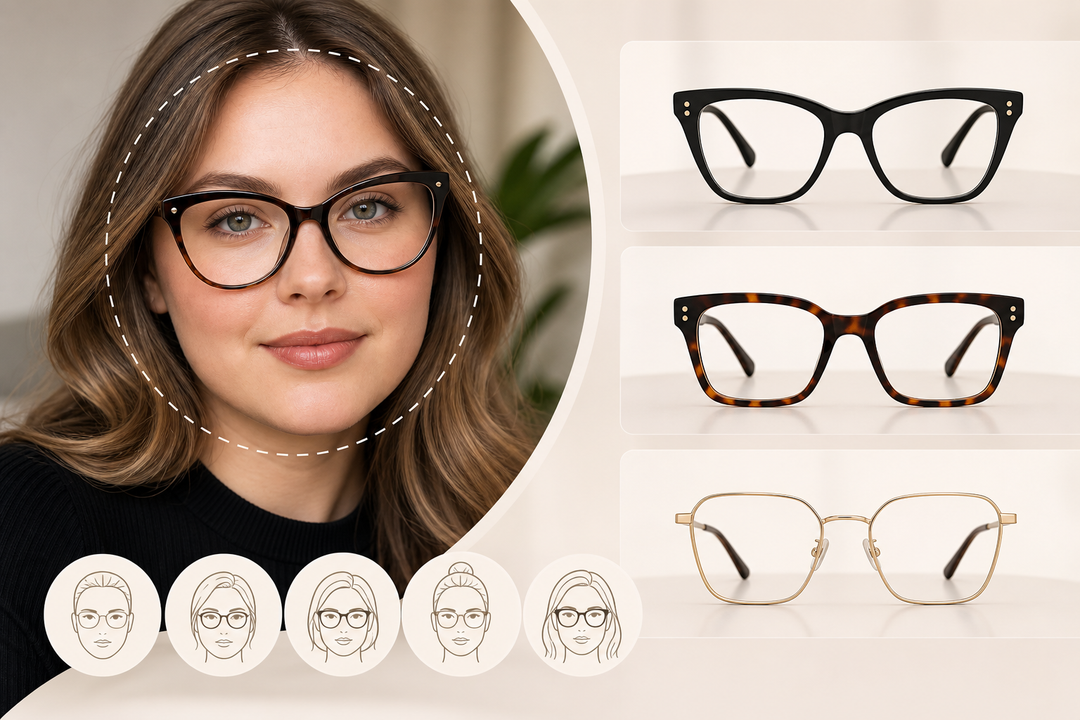 Best Designer Frames for Round Face Shapes Available in the UK - Specsmart blog image