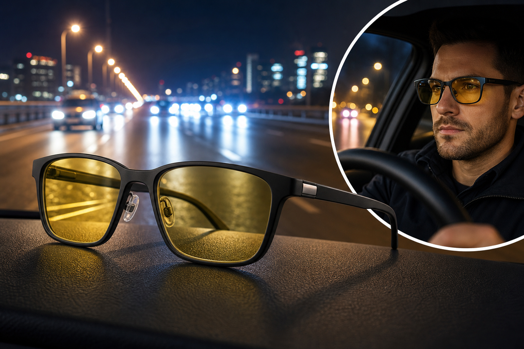 Night Driving Glasses: Are They Legal and Effective in the UK? - Specsmart blog image