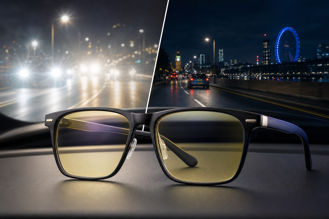 Night Driving Glasses: Blue Light & Anti-Glare Options - Specsmart blog image