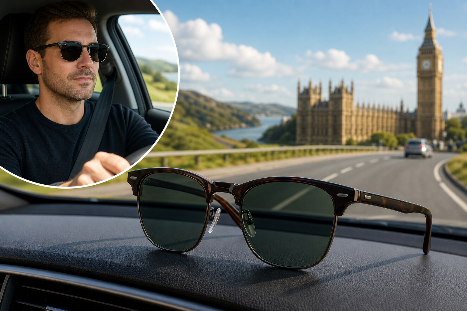 Prescription Sunglasses for Driving Legally in the UK - Specsmart blog image