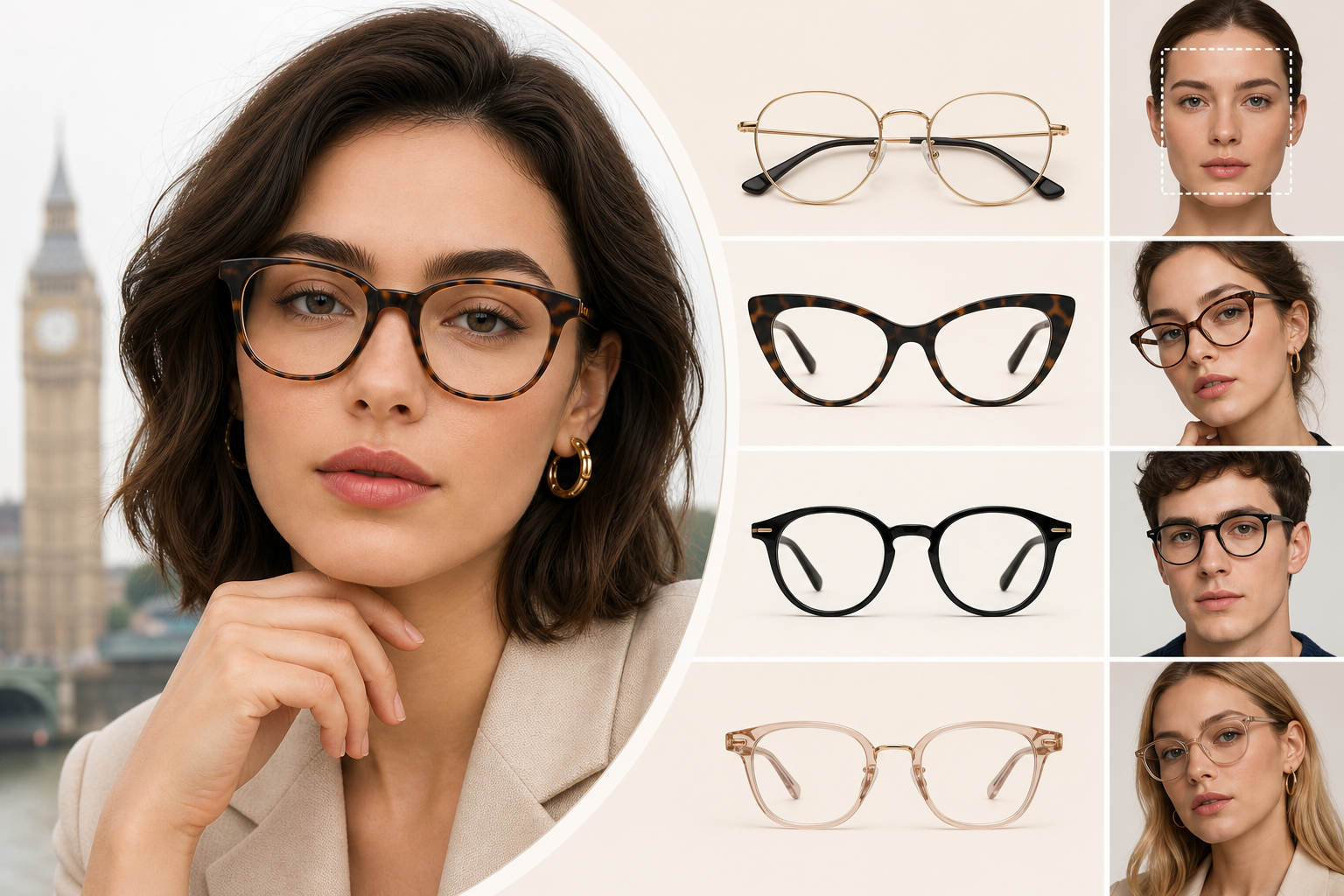 Square Face Shape Glasses Guide: Designer Recommendations - Specsmart blog image