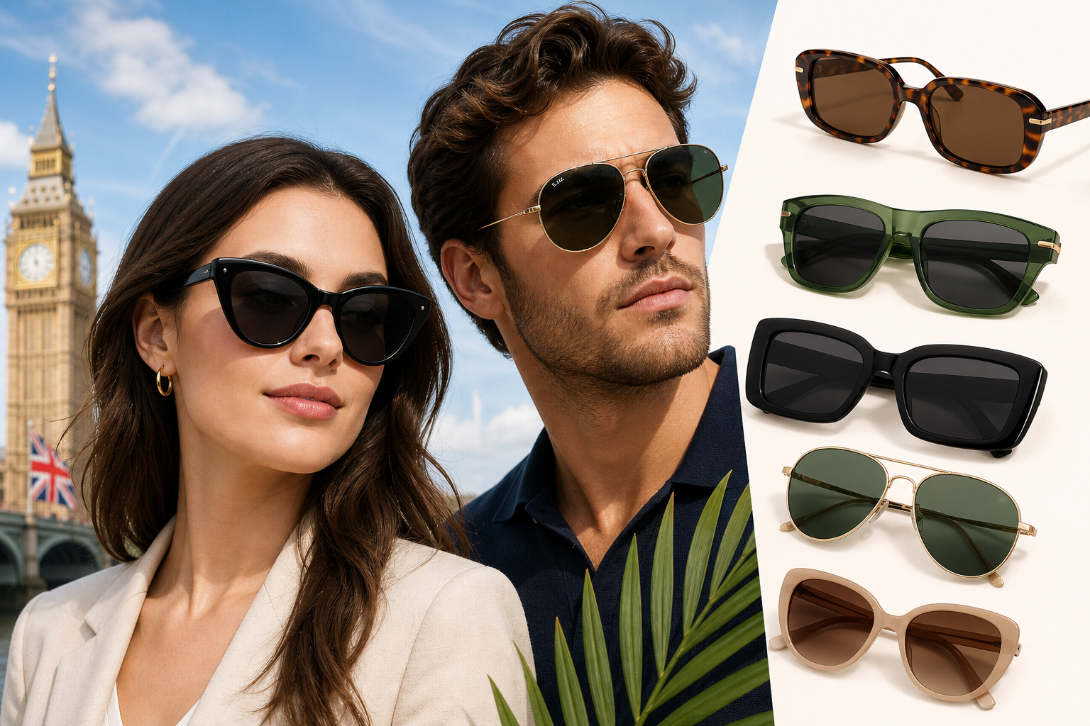 Trending Sunglasses Styles for Summer 2024 in the UK - Specsmart blog image