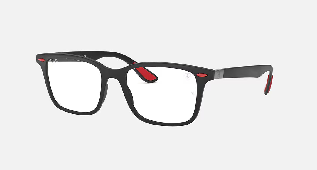 Ray-Ban RX7144M Ferrari Edition black prescription glasses 53mm – Specsmart UK
