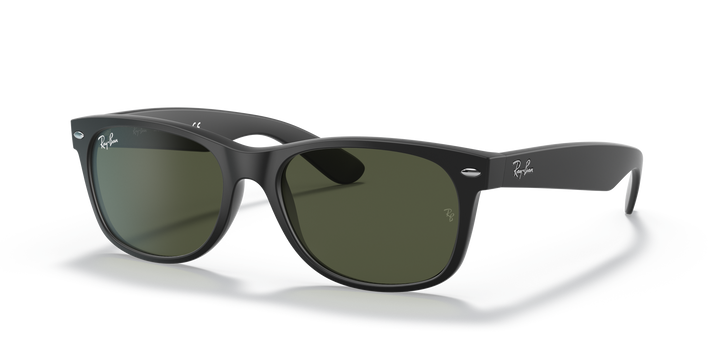 Ray-Ban 0RB2132 New Wayfarer Rubber Black 52