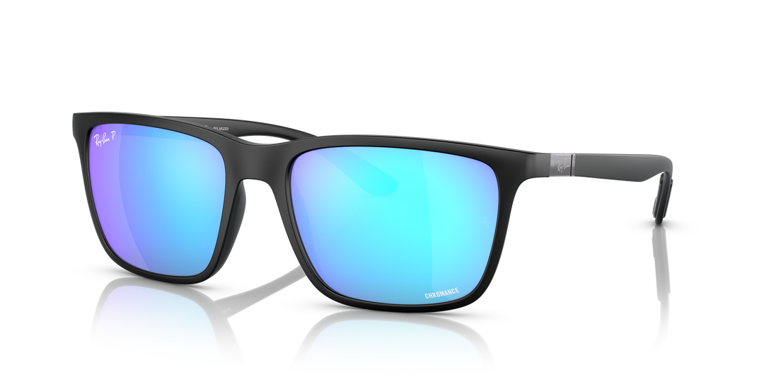 Ray-Ban RB4385 black prescription sunglasses 58mm – UV400 protection – Specsmart UK
