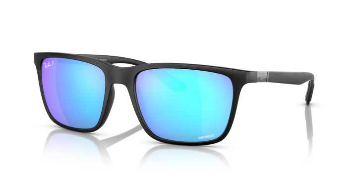 Ray-Ban RB4385 black prescription sunglasses 58mm – UV400 protection – Specsmart UK