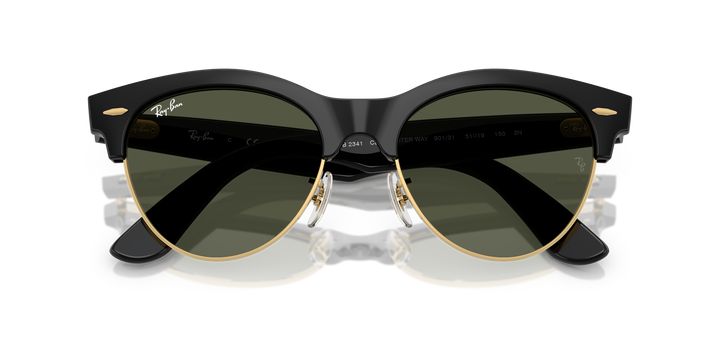 Ray-Ban 0RB2341 Black On Gold 54