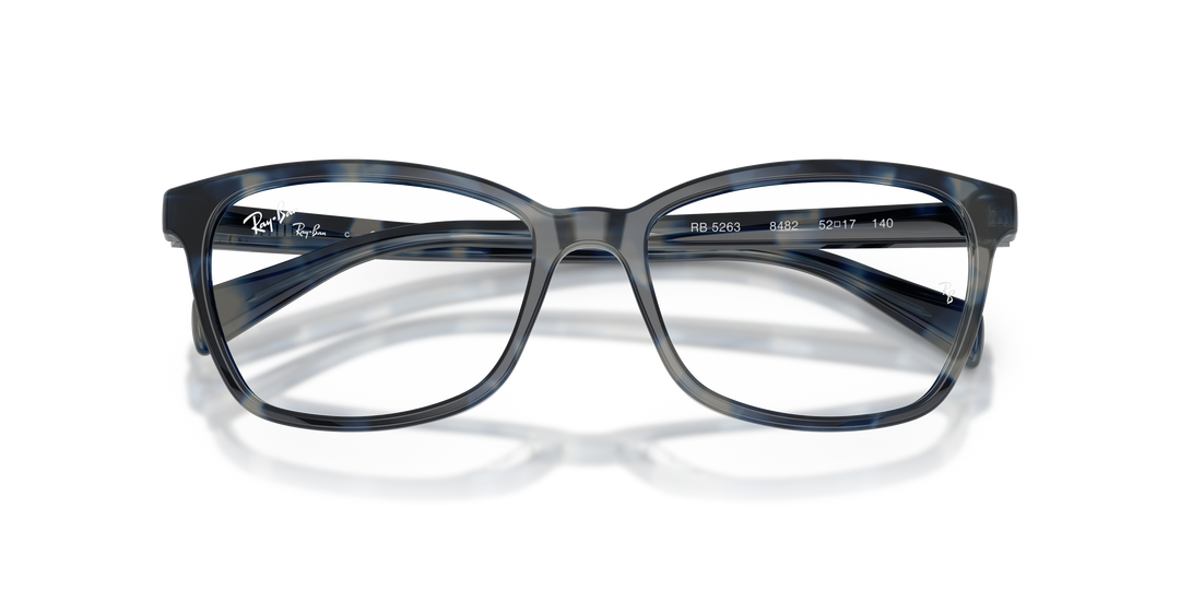 Ray-Ban 0RX5362 Opal Blue Havana 52