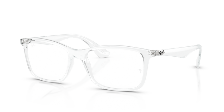 Ray-Ban RX7047 transparent prescription glasses 56mm – clear frames – Specsmart UK