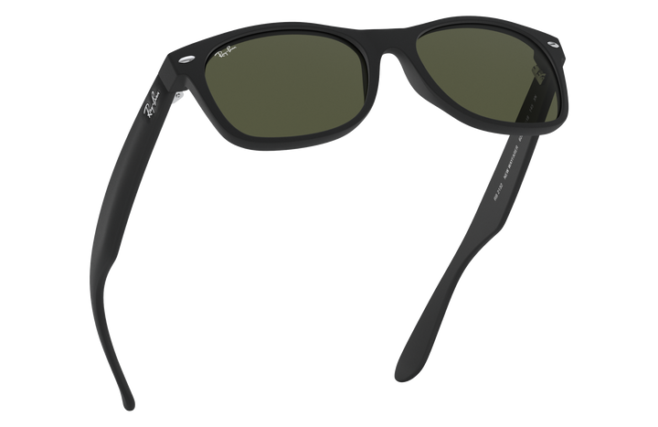 Ray-Ban 0RB2132 New Wayfarer Rubber Black 52