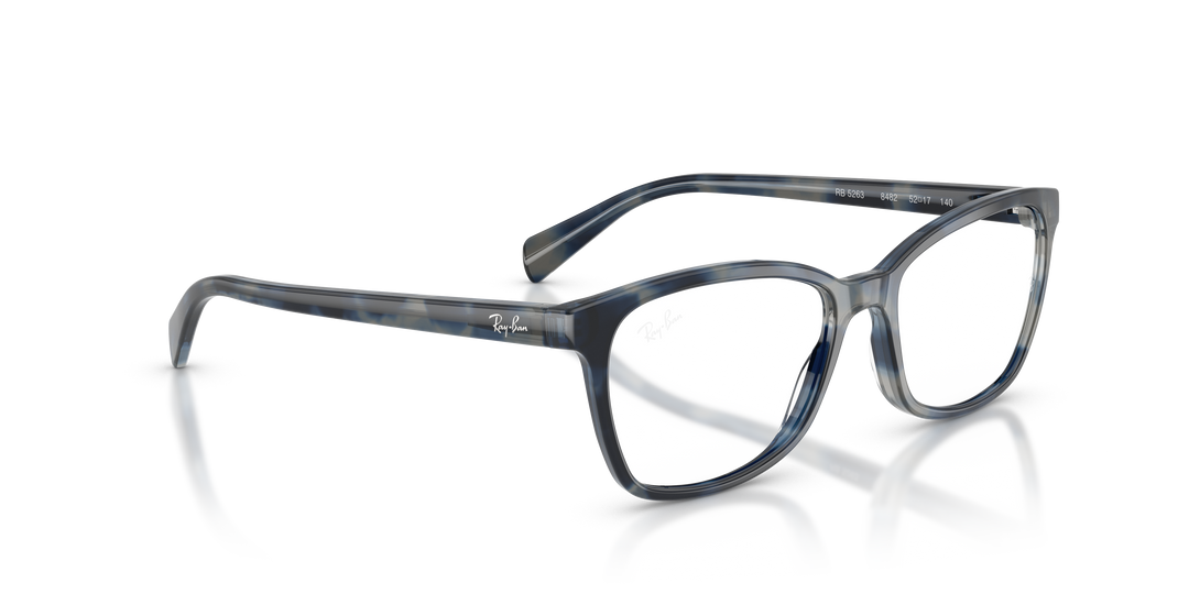 Ray-Ban 0RX5362 Opal Blue Havana 52