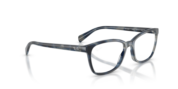 Ray-Ban 0RX5362 Opal Blue Havana 52