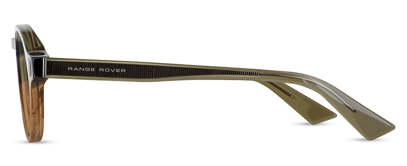 Range Rover RR3057A eyeglasses in Khaki Striation — side view