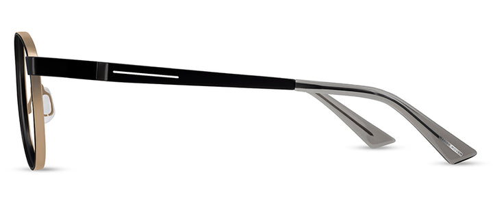 Range Rover RR3060M eyeglasses in Matt Black — side view