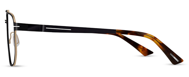 Range Rover RR3061M eyeglasses in Matt Black — side view