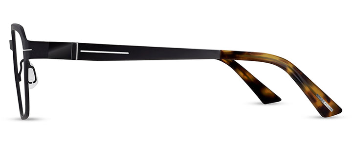 Range Rover RR3065M eyeglasses in Matt Black — side view