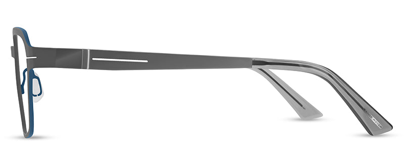 Range Rover RR3065M eyeglasses in Matt Gun — side view