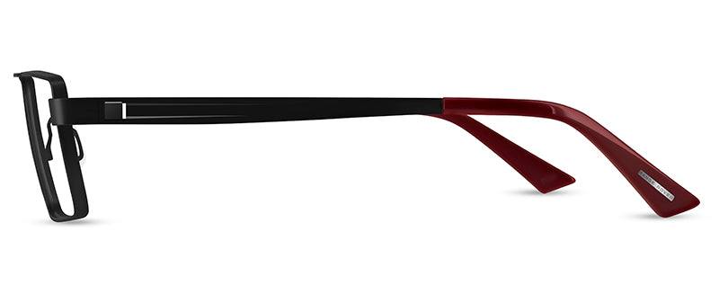 Range Rover RR3066M eyeglasses in Matt Black — side view