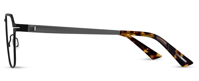 Range Rover RR3068M eyeglasses in Matt Black — side view