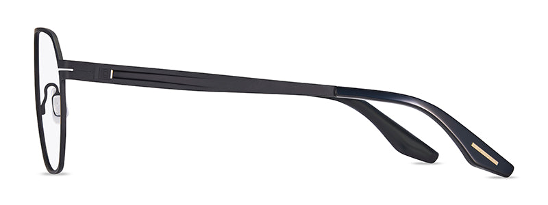 Range Rover RR3075M eyeglasses in Matt Black — side view