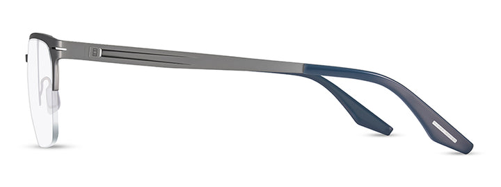 Range Rover RR3077M eyeglasses in Matt Dark Gun — side view
