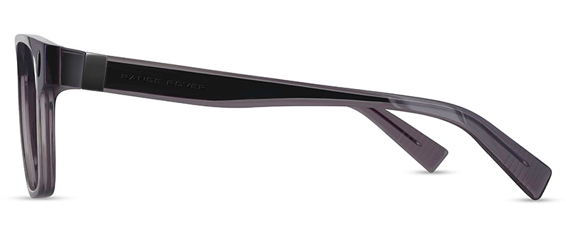Range Rover RR3031A eyeglasses in Grey Crystal and Black — side view