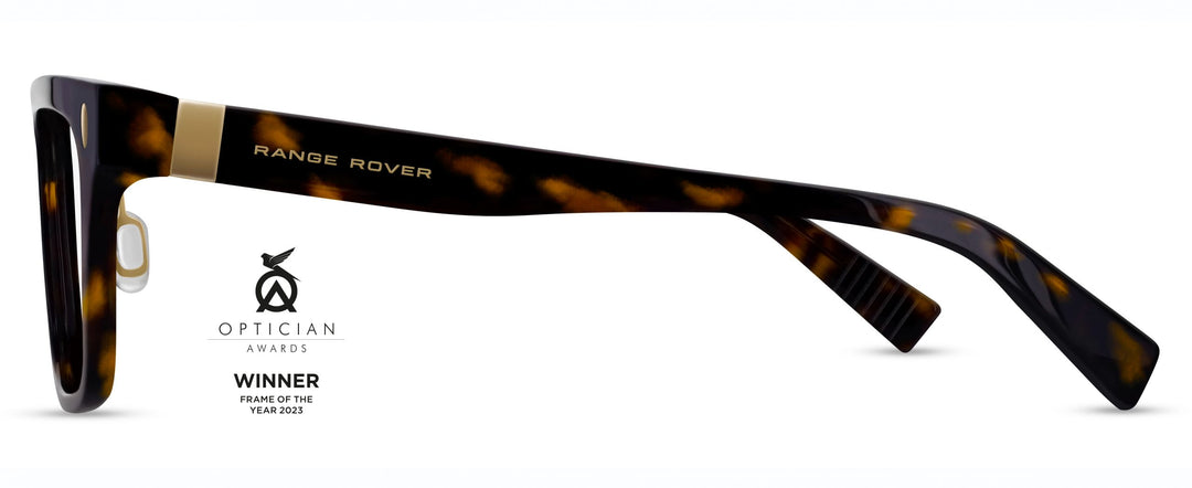 Range Rover RR3034A eyeglasses in Tortoiseshell and Gold — side view