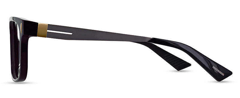 Range Rover RR3038 eyeglasses in Black — side view