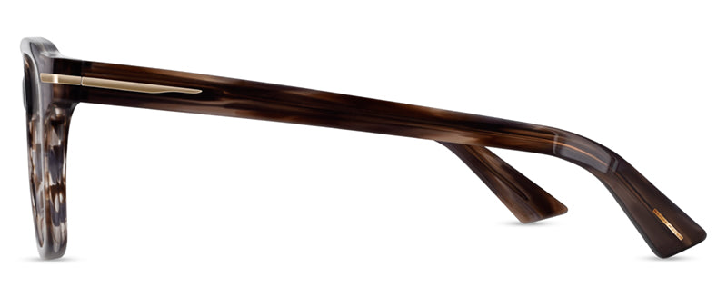 Range Rover RR3046A eyeglasses in Brown Striation — side view