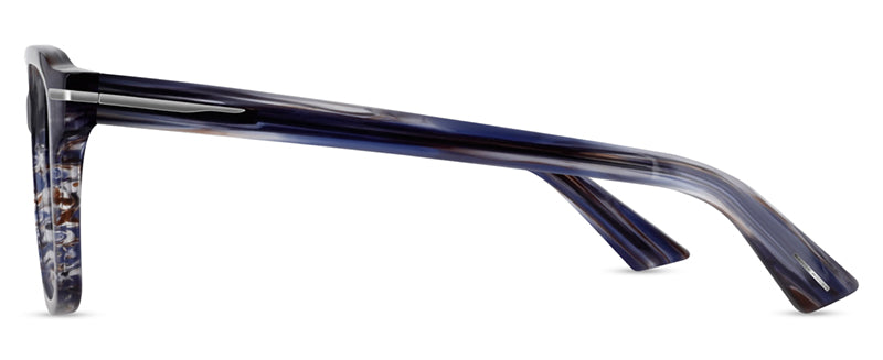 Range Rover RR3046A eyeglasses in Blue Striation — side view