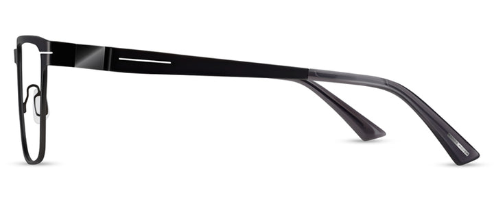 Range Rover RR3053M eyeglasses in Matt Black — side view
