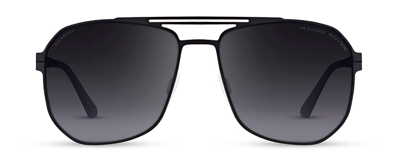 Range Rover RRS115 Aviator sunglasses in Matt Black