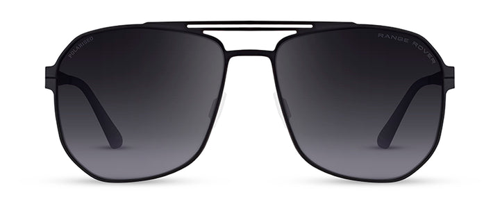 Range Rover RRS115 Aviator sunglasses in Matt Black