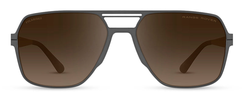 Range Rover RRS116 Rectangle sunglasses in Matt Gun