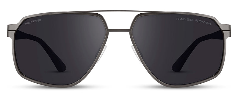 Range Rover RRS117 Geometric sunglasses in Matt Dark Gun