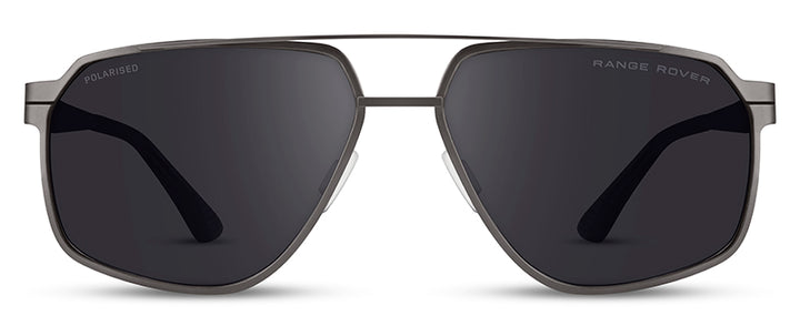 Range Rover RRS117 Geometric sunglasses in Matt Dark Gun