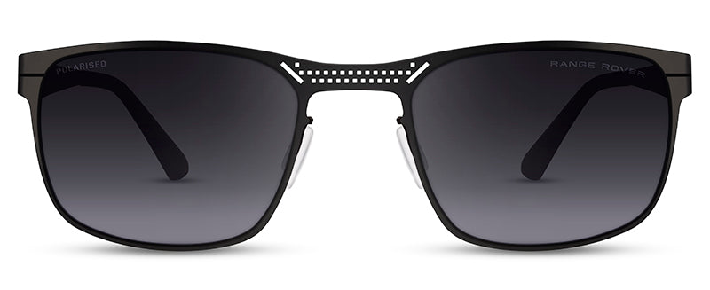 Range Rover RRS118 Rectangle sunglasses in Matt Black