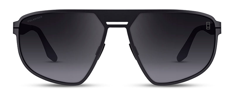 Range Rover RRS120 Pilot sunglasses in Matt Black