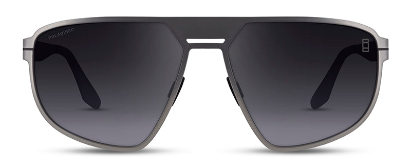 Range Rover RRS120 Pilot sunglasses in Matt Gun