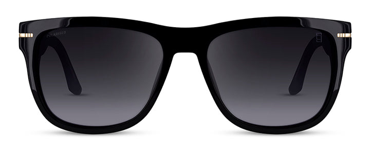 Range Rover RRS317 Rectangle sunglasses in Black
