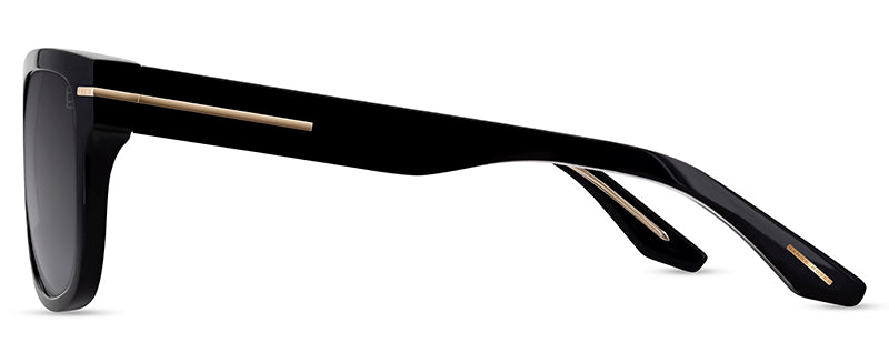 Range Rover RRS317 sunglasses in Black — side view