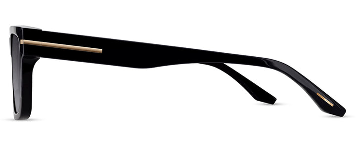 Range Rover RRS318 sunglasses in Black — side view