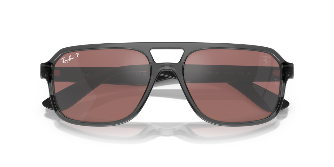 Ray-Ban RB4414M Transparent Grey 58 Sunglasses