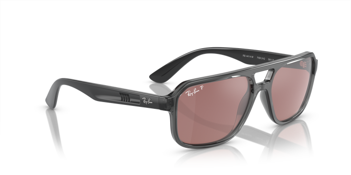 Ray-Ban RB4414M Transparent Grey 58 Sunglasses