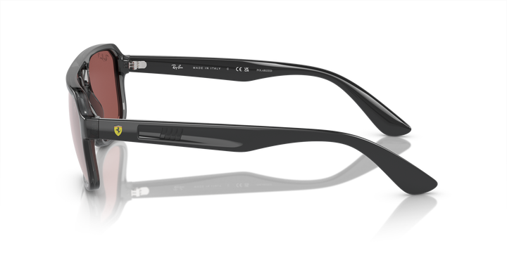 Ray-Ban RB4414M Transparent Grey 58 Sunglasses