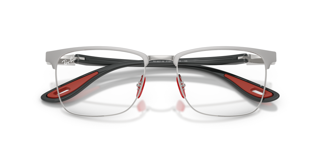 Ray-Ban RX6621M Matte Silver on Silver 54 Eyeglasses