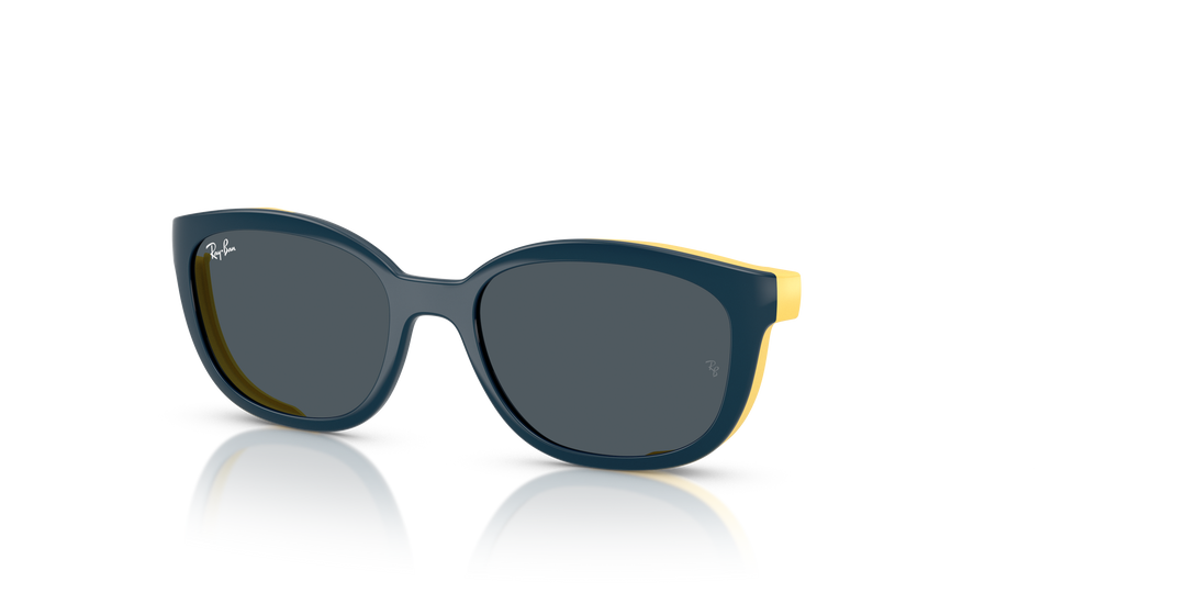 Ray-Ban RY1632C Dark Blue Rubber Yellow 46 Kids Eyeglasses