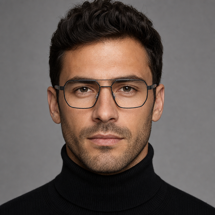 Range Rover RR3073M eyeglasses on male model — editorial lifestyle